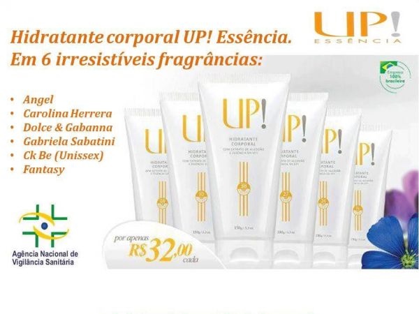 UP Essência Hidratante Corporal